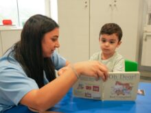 Speech Therapy Center Support for Social Communication