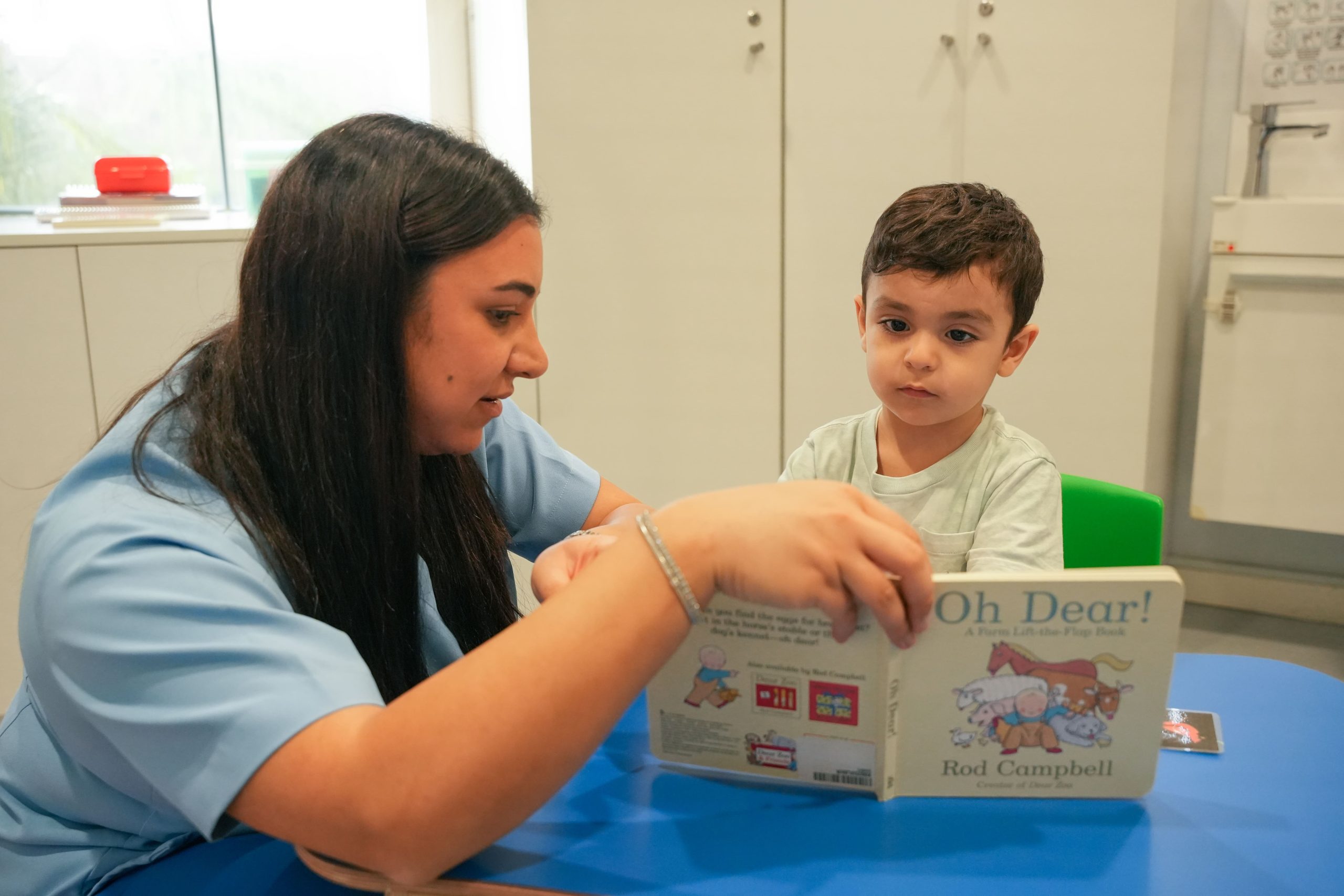 Speech Therapy Center Support for Social Communication